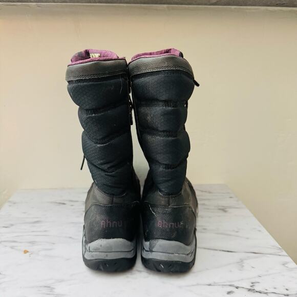 Ahnu Northridge Black Winter Lace Up Boots Women’s Size 10 - Picture 5 of 10